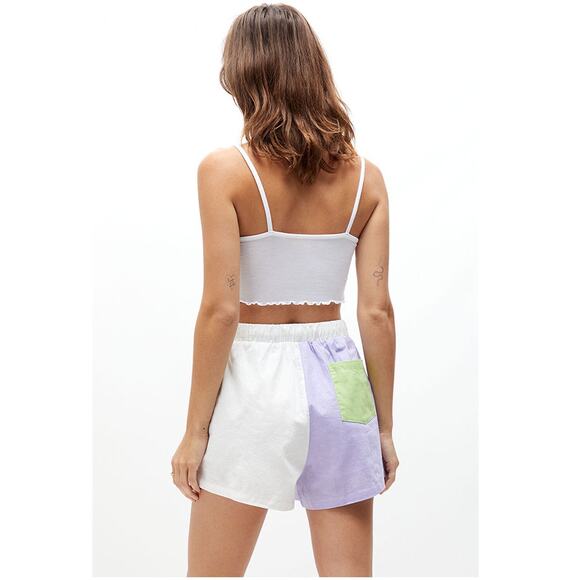 New ~ CHARLIE HOLIDAY  ~ High Rise Romi Shorts Size 4 ANTHROPOLOGIE - Picture 3 of 8